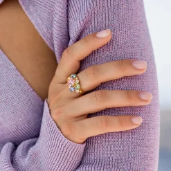 Molly Ring / Dreamscape Combo (Guld)>Caroline Svedbom Discount