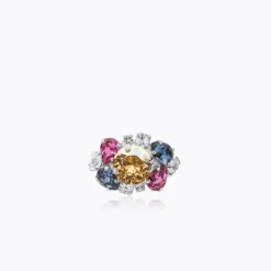 Molly Ring, Rose Dawn Combo – Rhodium>Caroline Svedbom Outlet