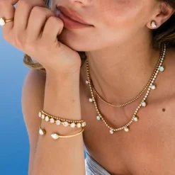 Mona Halsband (Guld)><noscript><img width=
