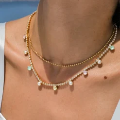 Mona Halsband (Guld)><noscript><img width=