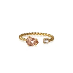 Nani Ring Guld / Vintage Rose>Caroline Svedbom Discount