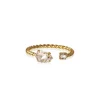 Nani Ring Guld / Crystal>Caroline Svedbom