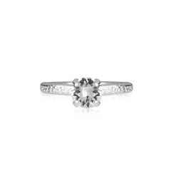 Natti Ring Rhodium Pearl><noscript><img width=