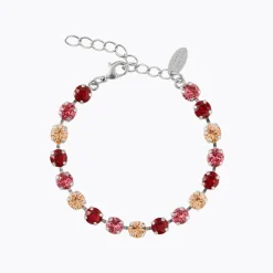 Caroline Svedbom Nicola Armband / Scarlet Combo (Rhodium)>Caroline Svedbom Armband Hot
