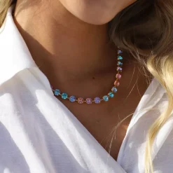 Nicola Halsband/ Candy Combo (Rhodium)>Caroline Svedbom Online