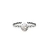 Niki Ring Rhodium / Crystal>Caroline Svedbom Best