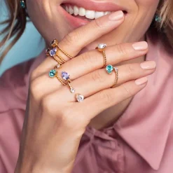 Niki Ring Guld / Crystal><noscript><img width=