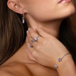 Caroline Svedbom Noelle Armband / Violet – Guld>Caroline Svedbom Armband Hot