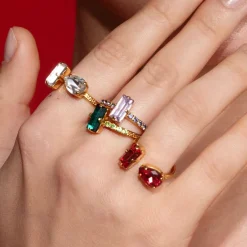 Caroline Svedbom Noelle Ring / Rose – Rhodium><noscript><img width=
