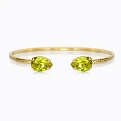 Caroline Svedbom Petite Drop Armband / Citrus Green (Guld)>Caroline Svedbom Armband New