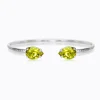 Caroline Svedbom Petite Drop Armband / Citrus Green (Rhodium)>Caroline Svedbom Armband Online