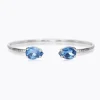 Caroline Svedbom Petite Drop Armband/ Lapis (Rhodium)>Caroline Svedbom Armband Best