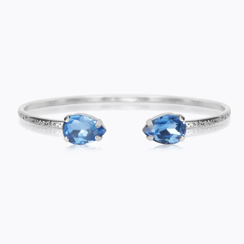 Caroline Svedbom Petite Drop Armband/ Lapis (Rhodium)>Caroline Svedbom Armband Best