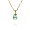 Petite Drop Halsband / Chrysolite (Guld)>Caroline Svedbom Discount