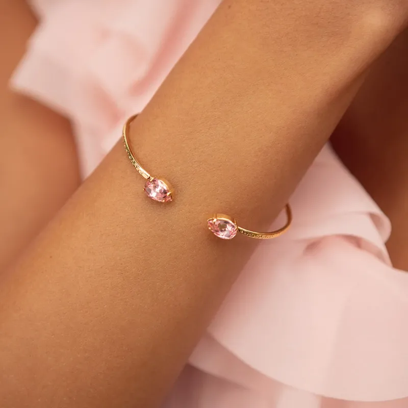 Caroline Svedbom Petite Drop Armband / Light Rose (Guld)>Caroline Svedbom Armband Hot