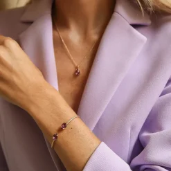 Caroline Svedbom Petite Drop Armband / Iris (Gold)><noscript><img width=
