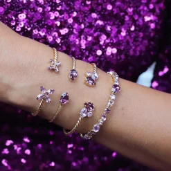 Caroline Svedbom Petite Drop Armband / Iris (Gold)><noscript><img width=