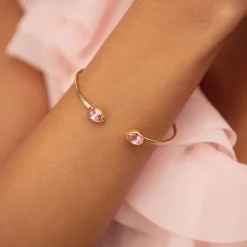 Caroline Svedbom Petite Drop Armband / Light Rose (Rhodium)>Caroline Svedbom Armband New