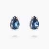Petite Drop Örhängen, Denim Blue -Guld>Caroline Svedbom Outlet