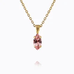 Caroline Svedbom Petite Navette Halsband/ Light Rose (Guld)>Caroline Svedbom Halsband Hot