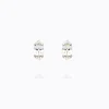 Petite Navette Örhängen/ Crystal (Rhodium)>Caroline Svedbom Outlet