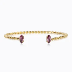 Caroline Svedbom Petite Navette Armband / Iris (Gold)>Caroline Svedbom Armband Online