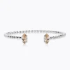 Caroline Svedbom Petite Navette Armband / Light Silk (Rhodium)>Caroline Svedbom Armband Outlet