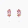 Petite Navette Örhängen / Light Rose (Guld)>Caroline Svedbom Sale