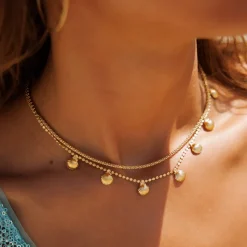 Petite Rope Halsband (Guld)>Caroline Svedbom Online