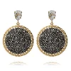 Örhängen Alexandra Crystal Rocks Metallic Light (Guld)>Caroline Svedbom Clearance