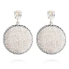 Örhängen Alexandra Crystal Rocks Moonlight (Rhodium)>Caroline Svedbom Online