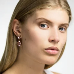 Örhängen Classic Drop Vintage Rose (Guld)>Caroline Svedbom Discount