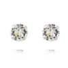 Örhängen Classic Stud Crystal (Rhodium)>Caroline Svedbom Discount