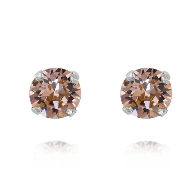 Örhängen Classic Stud Vintage Rose (Rhodium)>Caroline Svedbom Online