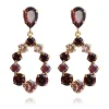 Örhängen Delia Burgundy Rose Blush (Guld)>Caroline Svedbom Discount