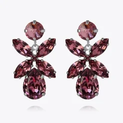 Örhängen Dione / Iris (Rhodium)>Caroline Svedbom Discount