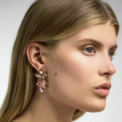 Örhängen Dione Crystal (Rhodium)>Caroline Svedbom Hot
