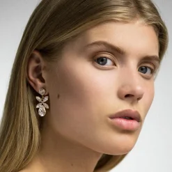 Örhängen Mini Dione Silk (Guld)>Caroline Svedbom Hot