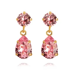 Örhängen Mini Drop Light Rose (Guld)>Caroline Svedbom Discount