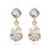 Örhängen Mini Drop Crystal (Guld)>Caroline Svedbom Sale
