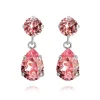 Örhängen Mini Drop Light Rose (Rhodium)>Caroline Svedbom Sale