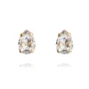 Örhängen Petite Drop Stud Crystal (Guld)>Caroline Svedbom Sale