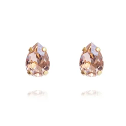 Örhängen Petite Drop Stud Vintage Rose (Guld)>Caroline Svedbom Best