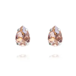 Örhängen Petite Drop Stud Vintage Rose (Rhodium)>Caroline Svedbom