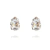 Örhängen Petite Drop Stud Crystal (Rhodium)>Caroline Svedbom