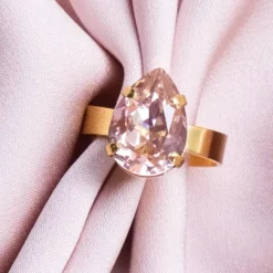 Ring Mini Drop Vintage Rose (Guld)>Caroline Svedbom Discount