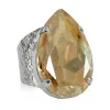 Ring Perfect Drop Golden Shadow (Rhodium)>Caroline Svedbom Sale