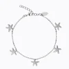 Sea Star Ankel Chain (Rhodium)>Caroline Svedbom New