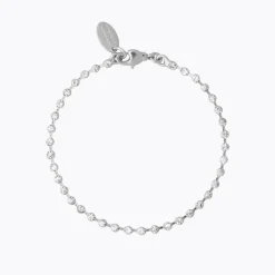 Caroline Svedbom Siri Armband Rhodium / Crystal>Caroline Svedbom Armband Outlet
