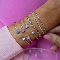 Caroline Svedbom Siri Armband Guld / Crystal><noscript><img width=